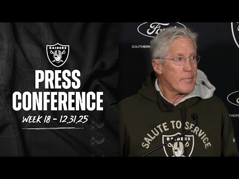 Pete Carroll Presser – 12.31.25