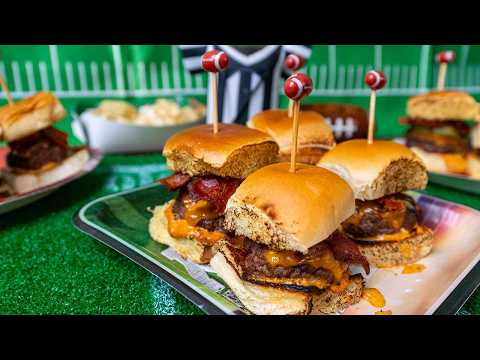 Bourbon Bacon Cheeseburger Sliders | Juicy, Flavor-Packed Sliders