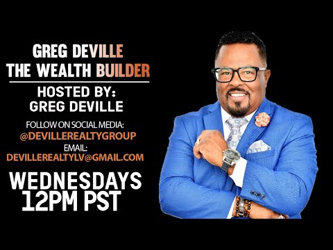 GREG DEVILLE TE WEALTH BUILDER LIVE ON HOT7025FM.COM!