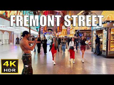 Fremont Street Las Vegas Midnight Walk – February 2026 – Las Vegas, Nevada