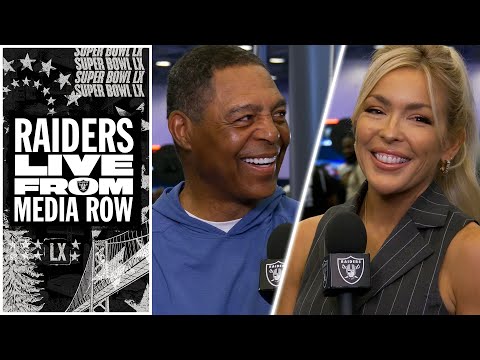 Marcus Allen, Steve Wyche, Colleen Wolfe and Rashad Jennings | Raiders Live From Media Row