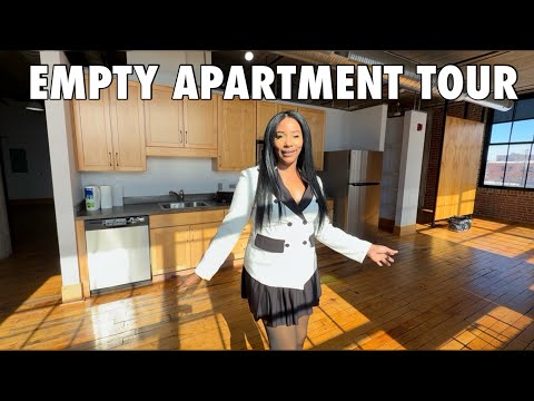 EMPTY LOFT APARTMENT TOUR | MOVING INTO MY DREAM HOME | Living in St.Louis