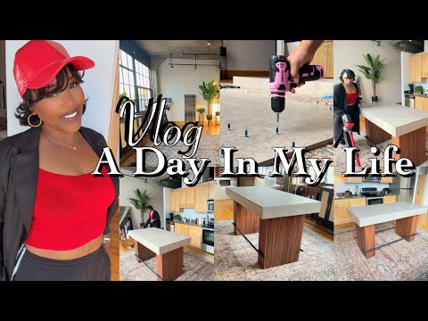 TEMU FURNITURE | Luxury Dining Room Table | Styling Our Cozy Studio Loft Apartment