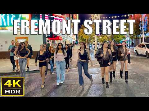 Fremont Street Las Vegas Midnight Walk - March 2026 - Las Vegas, Nevada