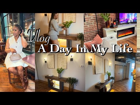 VLOG | TEMU Furniture | Entryway Table | TEMU Home Decor | Living Room Makeover
