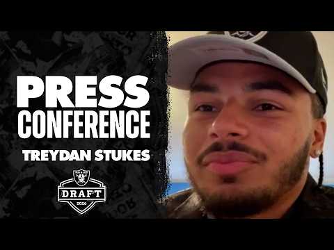 Treydan Stukes: ‘Super Excited To Get To Work’ | 2026 NFL Draft