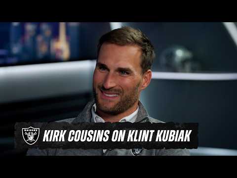 Kirk Cousins on Signing With the Raiders, Klint Kubiak, Maxx Crosby and More