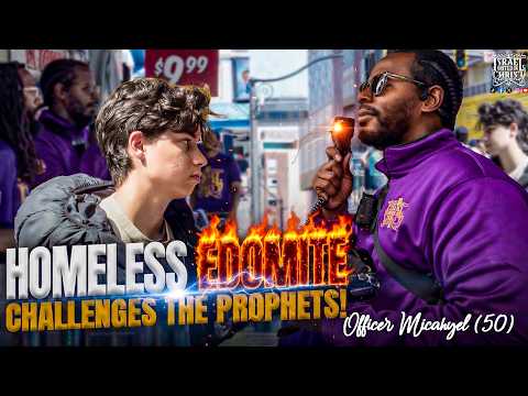 Homeless Edomite Challenges The Prophets!