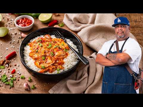 EASY Crockpot Sweet Chili Chicken