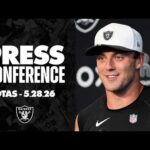 Coach Janocko, Brock Bowers, Tyler Linderbaum and Tre Tucker Presser – 5.28.26