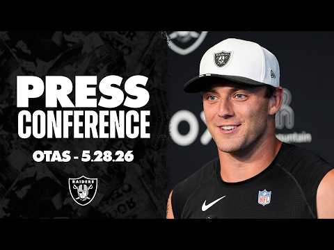 Coach Janocko, Brock Bowers, Tyler Linderbaum and Tre Tucker Presser – 5.28.26
