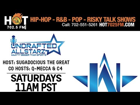 REWIND: UNDRAFTED ALLSTARZ SPORTS SHOW LIVE ON HOT7025FM.COM!