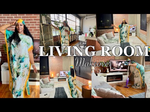Living Room Makeover | Decorate with Me | Washable Rug PureCozy | Decorating Ideas