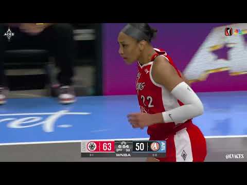 Las Vegas Aces at Atlanta Dream Highlights | 5.17.26