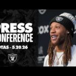 Ashton Jeanty, Kolton Miller and Eric Stokes Presser – 5.20.26