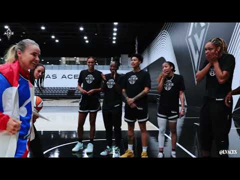 Coach Becky Surprises the Aces | WNBA’s 30th Season