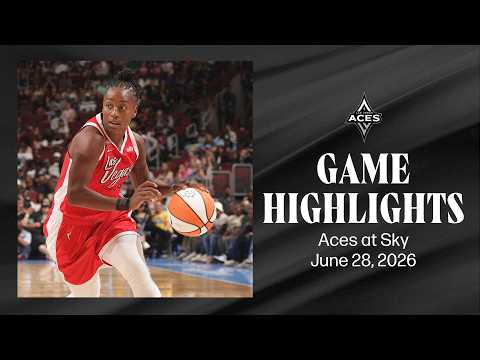 Las Vegas Aces at Chicago Sky Highlights | 6.28.26