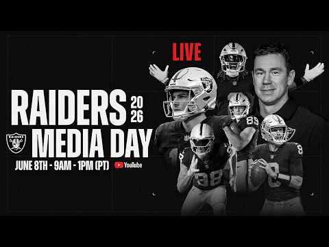 Raiders 2026 Media Day Live