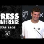 Mike McCoy, Kirk Cousins, Fernando Mendoza and Aidan O’Connell Presser – 6.9.26