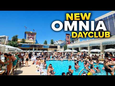 The NEW Omnia Dayclub Opens at Caesars Palace Looks INSANE! | Full Tour & First Look