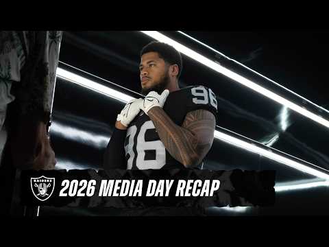 Behind the Scenes of Raiders 2026 Media Day