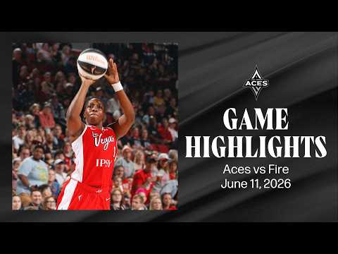 Las Vegas Aces at Portland Fire Highlights | 6.11.26