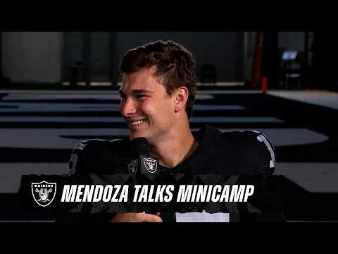 Fernando Mendoza on Minicamp, Tom Brady and the Raiders Offense