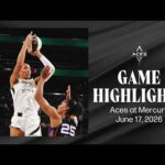 Las Vegas Aces at Phoenix Mercury Highlights | 6.17.26
