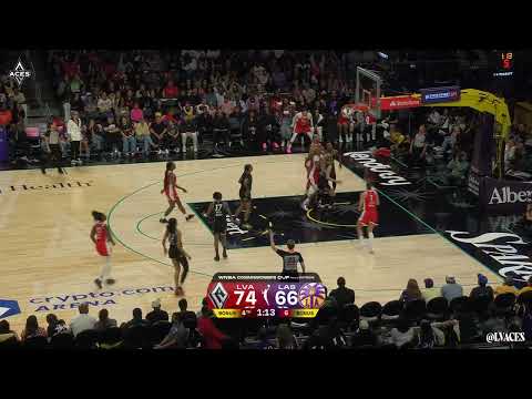 Las Vegas Aces at Los Angeles Sparks Highlights | 6.2.26