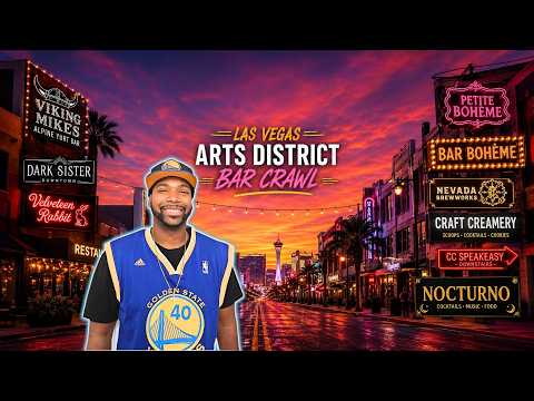We Tried The Best New Bars In Las Vegas’ Arts District In 2026! PERFECT Music, Great Food, And….