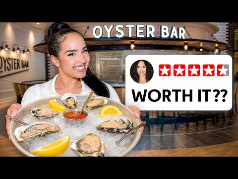 I Tried Las Vegas’ 24-Hour Seafood Spot (Oyster Bar Review) Demetria Eats