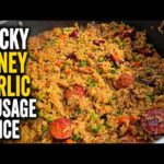 One-Pan Honey Garlic Sausage and Rice Recipe