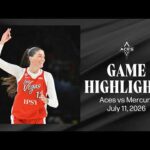 Las Vegas Aces vs Phoenix Mercury Highlights | 7.11.26