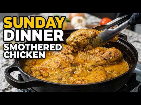 Sunday Dinner Smothered Chicken That’ll Bring Everybody to the Table